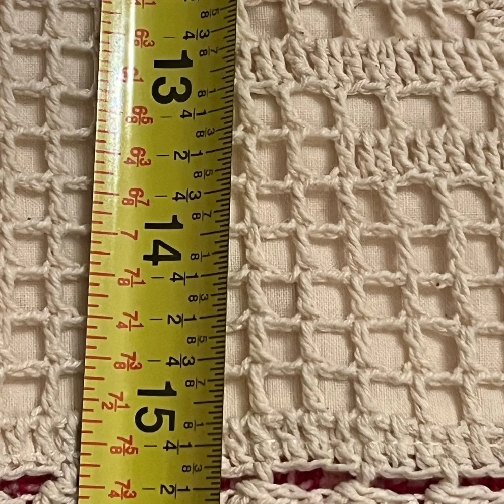 Vintage Italian Hand knitted pillow shams (2)